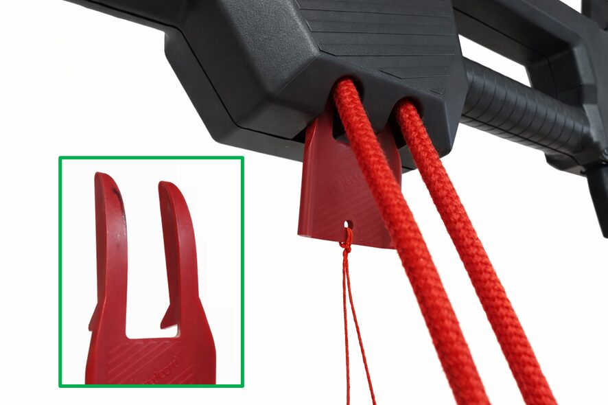 ロープリリースの取り付け方の画像